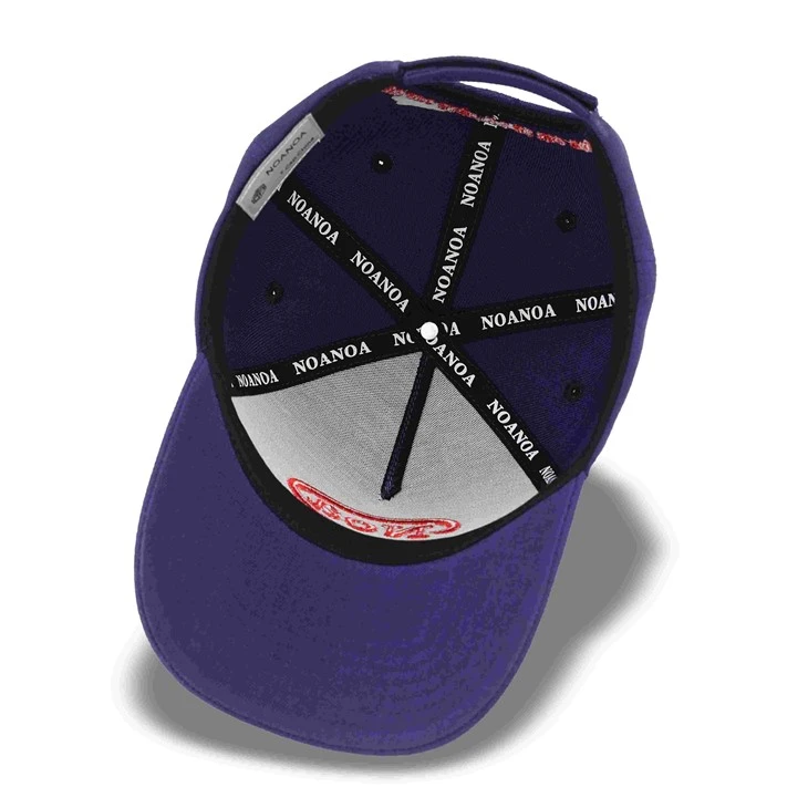 Deep Purple Serpentine Icon Baseball Cap