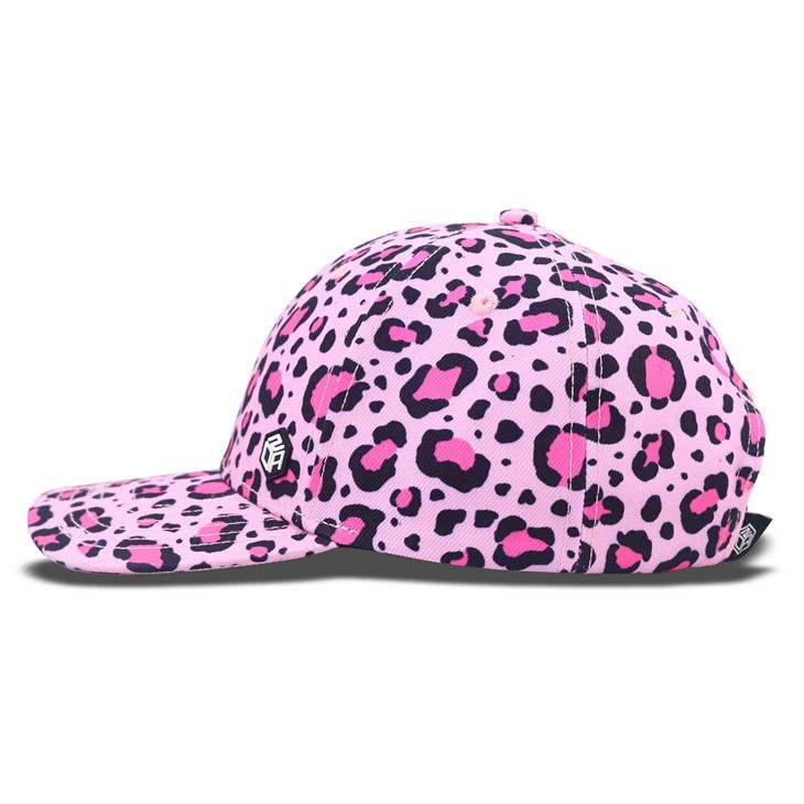 Pink Leopard Print Dad Hat